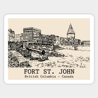 Fort St. John - British Columbia Magnet